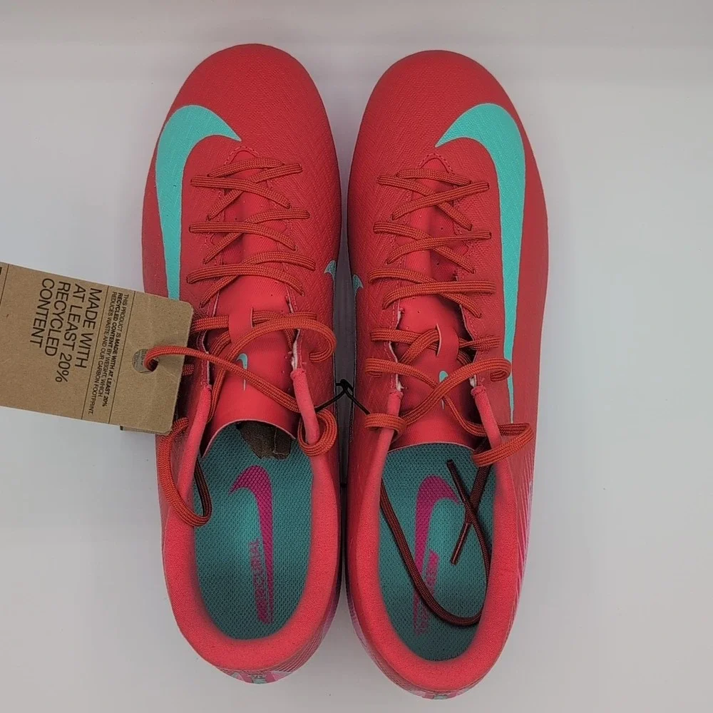 Nike Zoom Vapor 16 Academy FG/MG Pink Soccer Cleat Mens Size 11.5 FQ8374-800